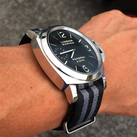 panerai with nato strap|aftermarket panerai watch straps.